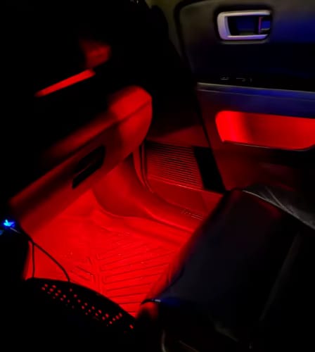 Customer photo review of Kit Pro Iluminación Ambiental LED RGB