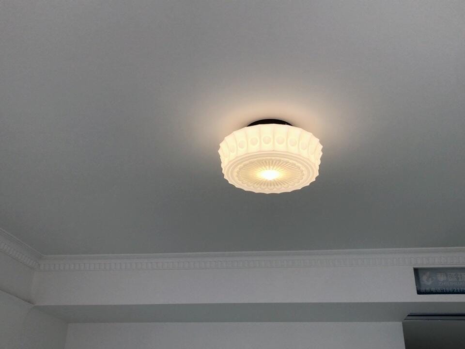 Customer photo review of Ceiling Light, Charles Edwards, Glass Shades, Black, E27 LED