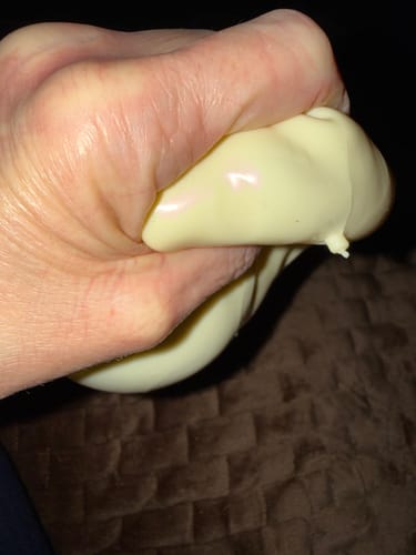 Customer photo review of Soft Cheese Squishy - Vaseline