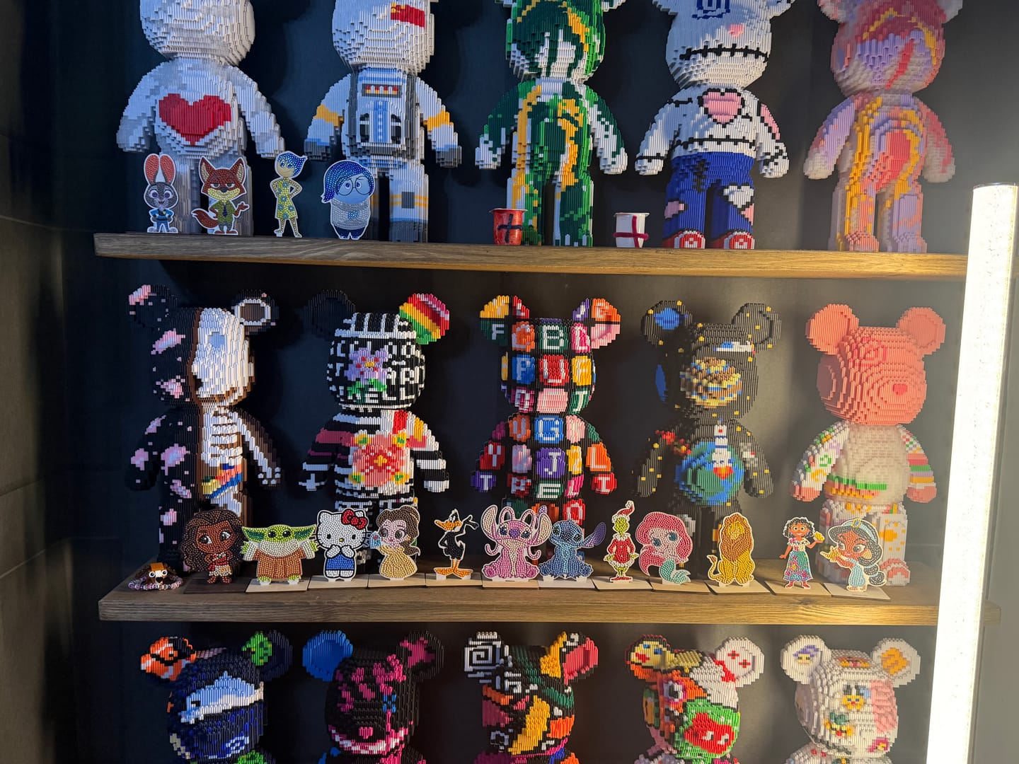 Customer photo review of "Joy" Crystal Art Buddies Disney Series 4