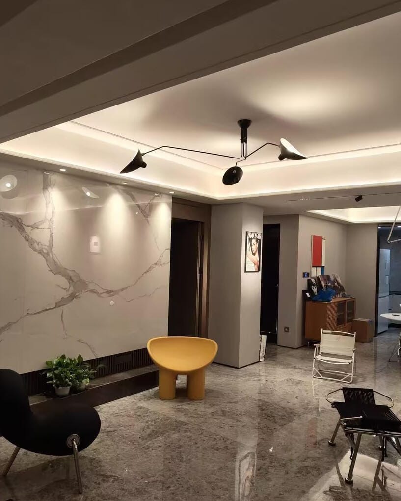 Customer photo review of Chandelier, Multi-Arm Spider, Metal and Brass, E26 / E27, 3 or 6 Heads