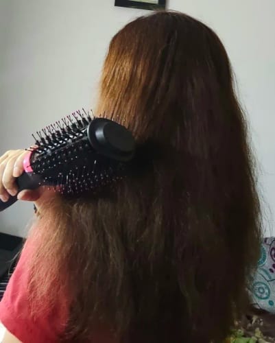 Customer photo review of Cepillo Secador y Voluminizador 4 en 1