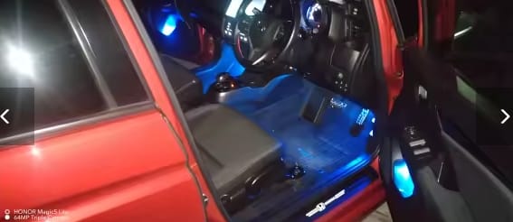 Customer photo review of Kit Pro Iluminación Ambiental LED RGB