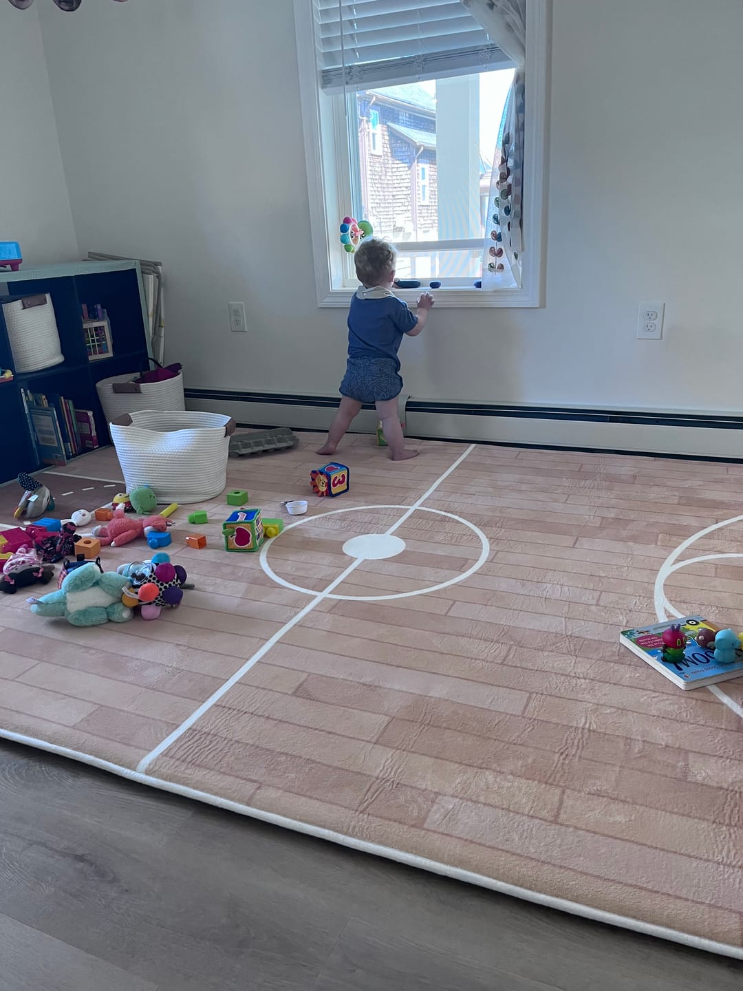 Customer photo review of Relax Mat - 1.4" Thick Soft Foam Play Mat