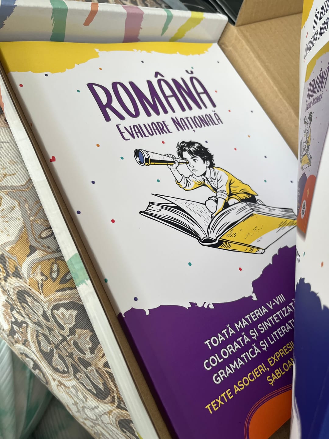 Customer photo review of Pachet Evaluare Națională (Română + Matematică) Bacademia
