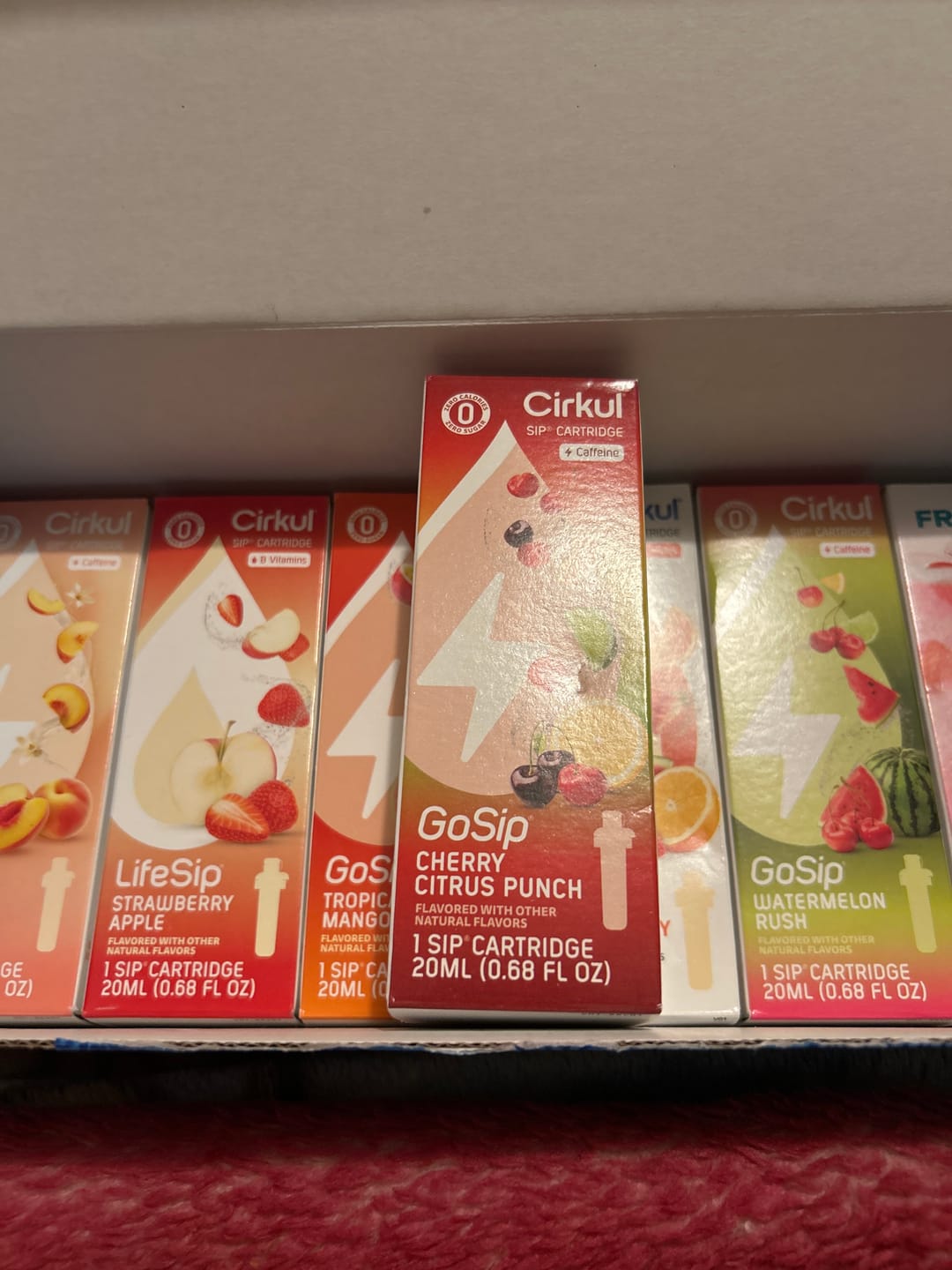 Customer photo review of GoSip® Cherry Citrus Punch