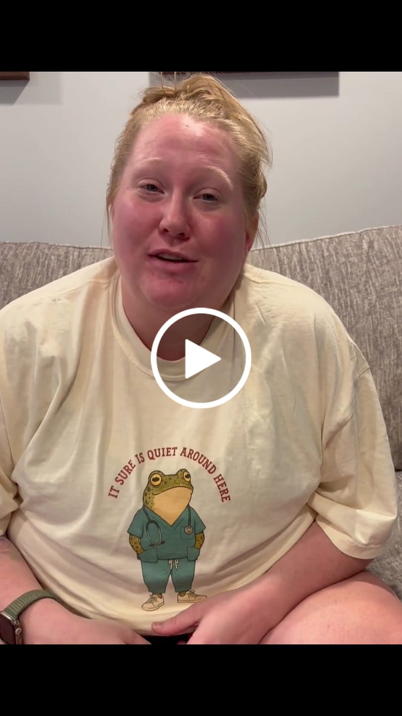 Customer video review of It Sure Is Quiet Around Here Frog T-shirt