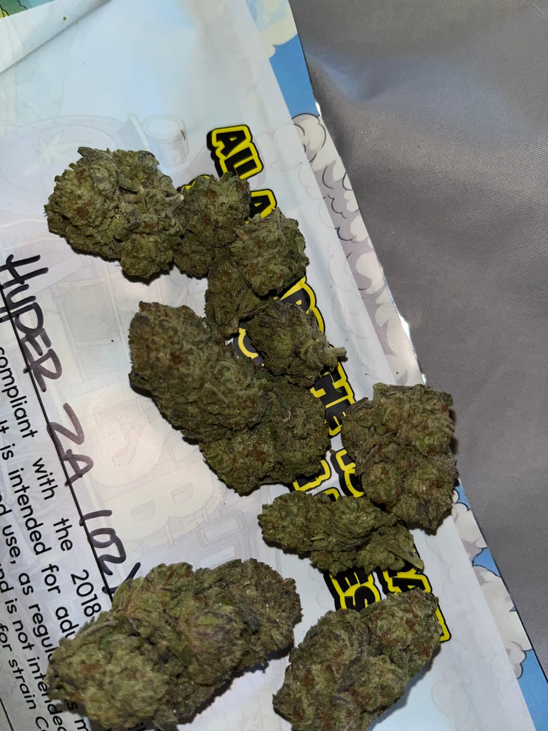 Customer photo review of Hyper Za THCA Flower