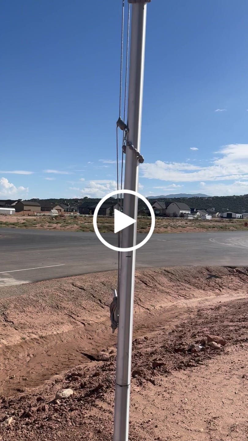 Customer video review of Ultra Heavy-Duty Home Flagpole