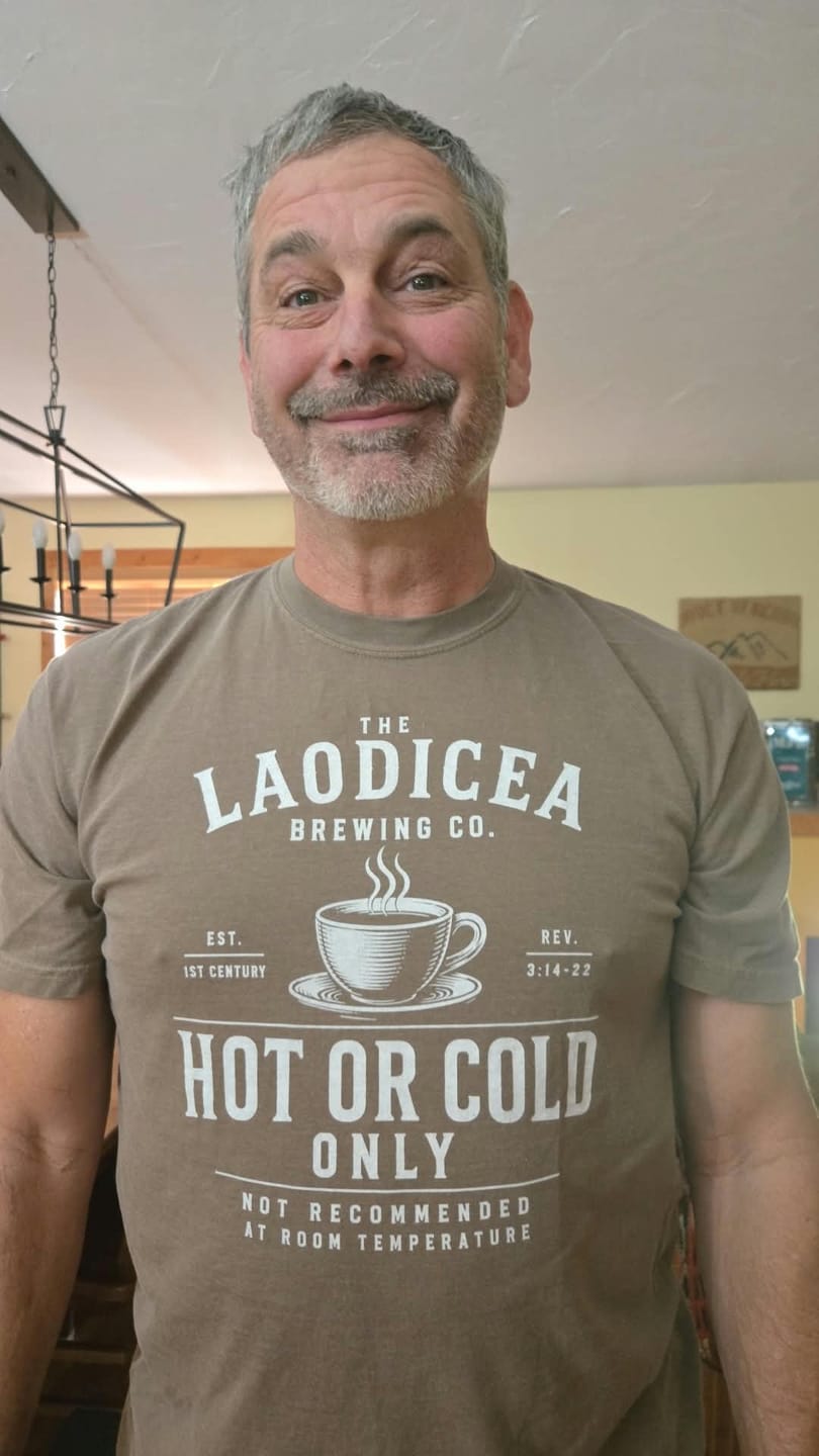 Customer photo review of Hot or Cold T-Shirt