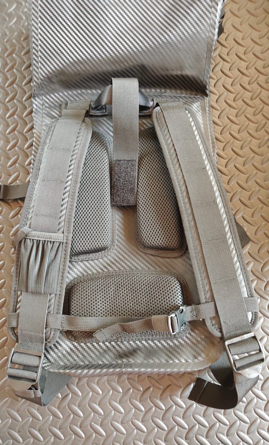 Customer photo review of RIDEIRON カジュアル防水バックパック | MB8007