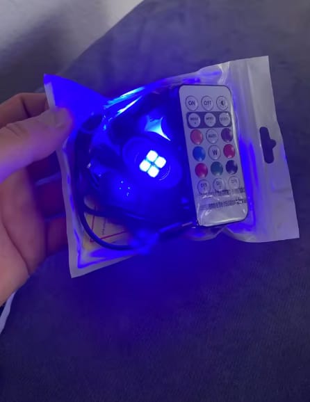 Customer photo review of Kit Pro Iluminación Ambiental LED RGB