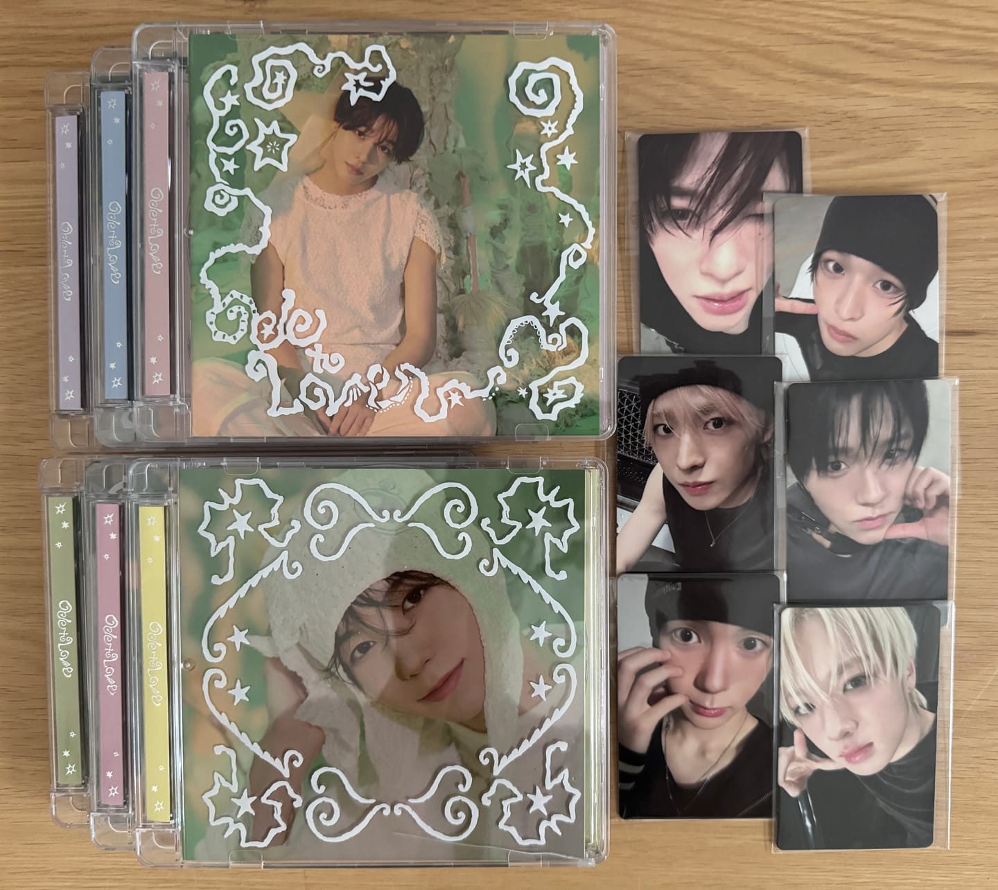 Customer photo review of NCT WISH - 1ST Album [Ode to Love] Jewel Case Ver. (Online Benefit)