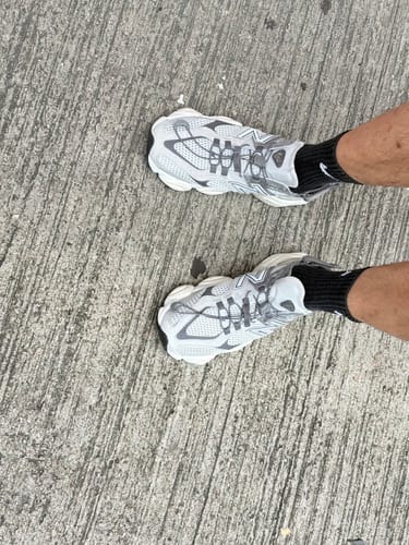 Customer photo review of New Balance SUMMER GRAY U90603FA 網布 麂皮 涼鞋