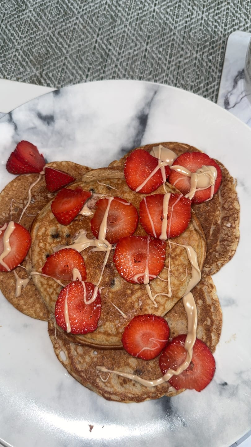 Customer photo review of Protein Pancakes