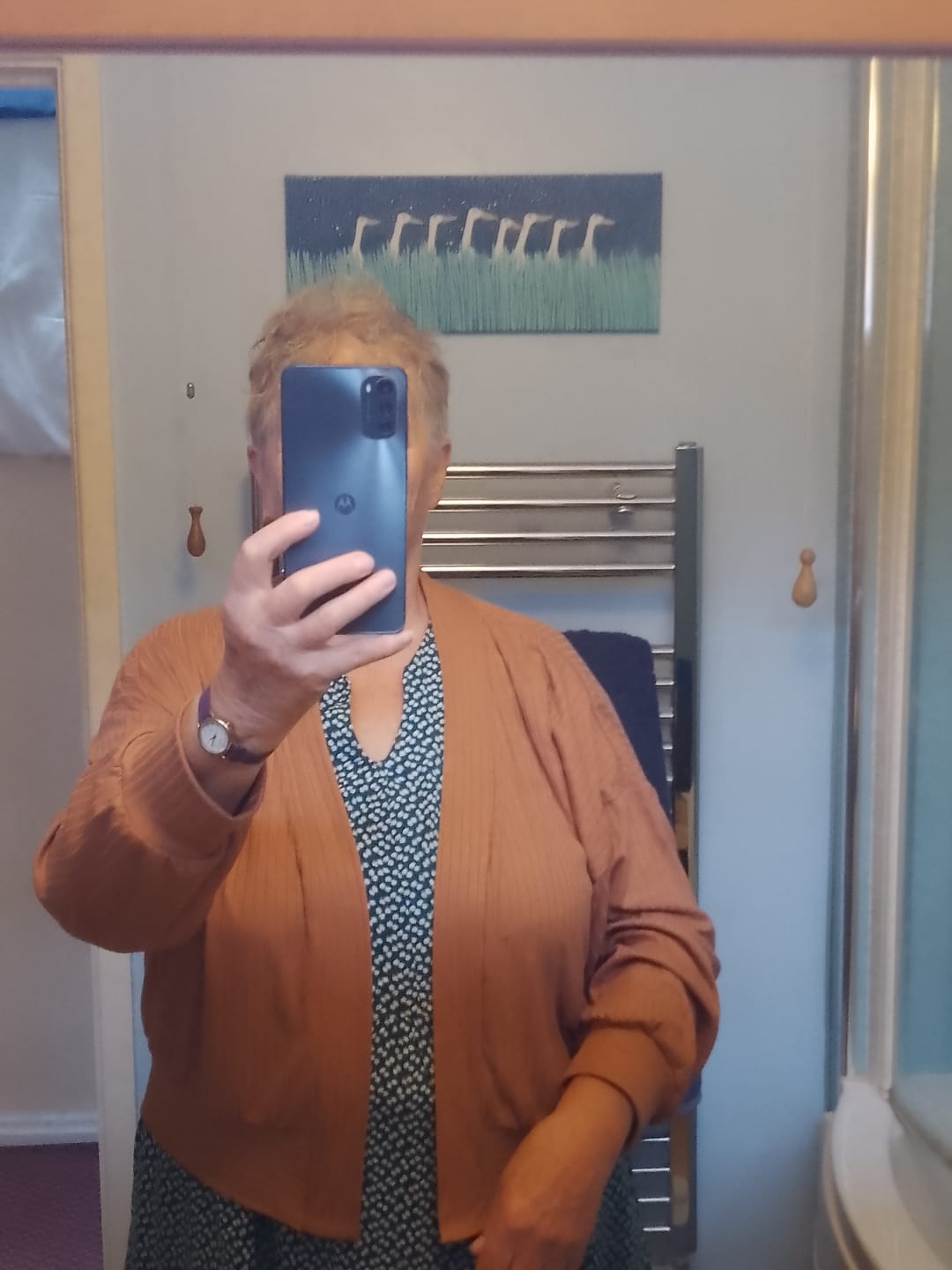 Customer photo review of Classic Ribbed Jersey Fabric