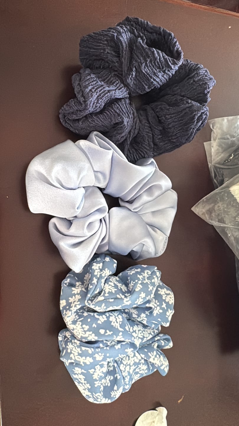 Customer photo review of Scrunchie Donuts - Pack Of Three (Blind-Box Gift)