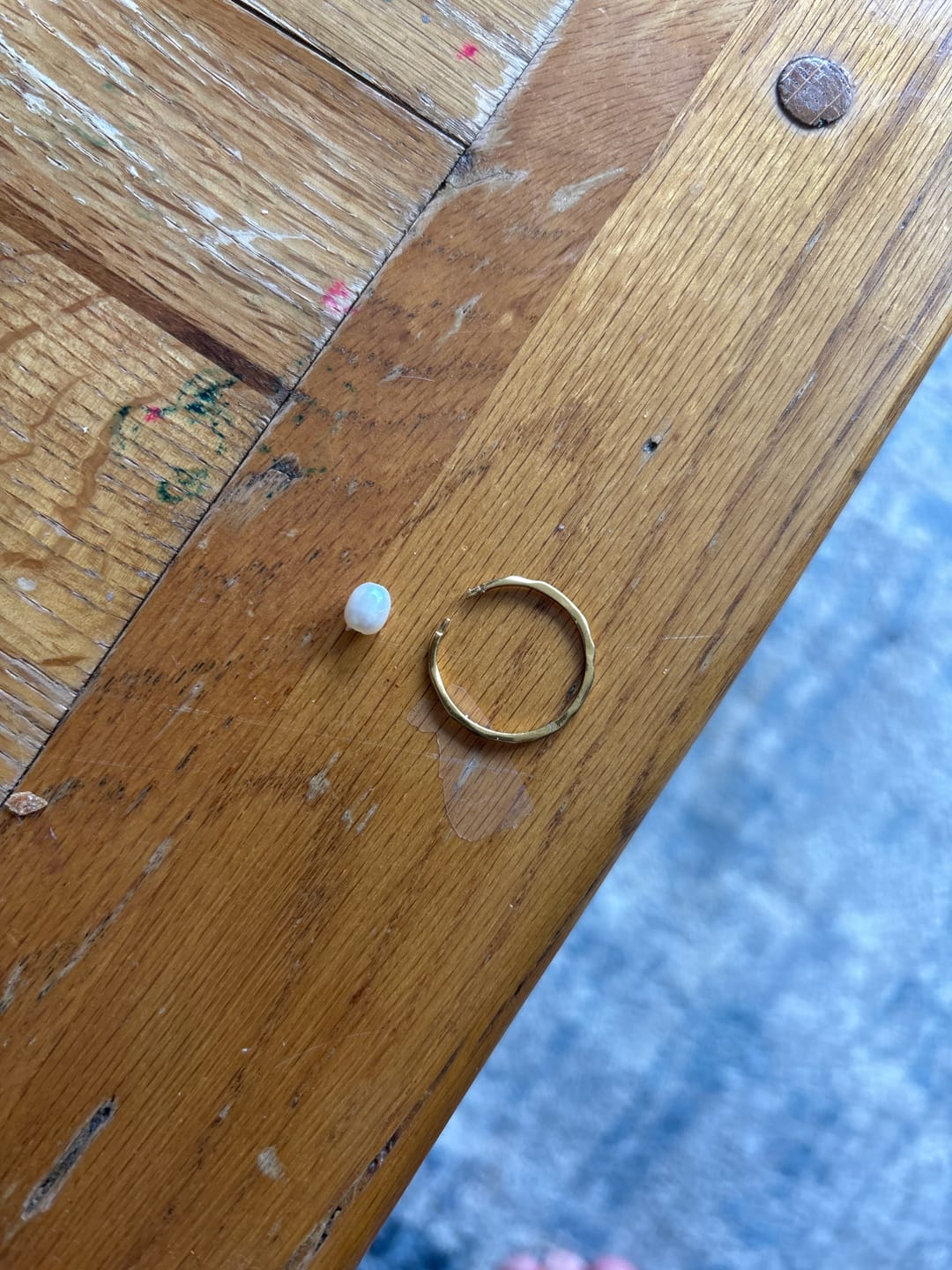 Customer photo review of Nura Freshwater Pearl Ring