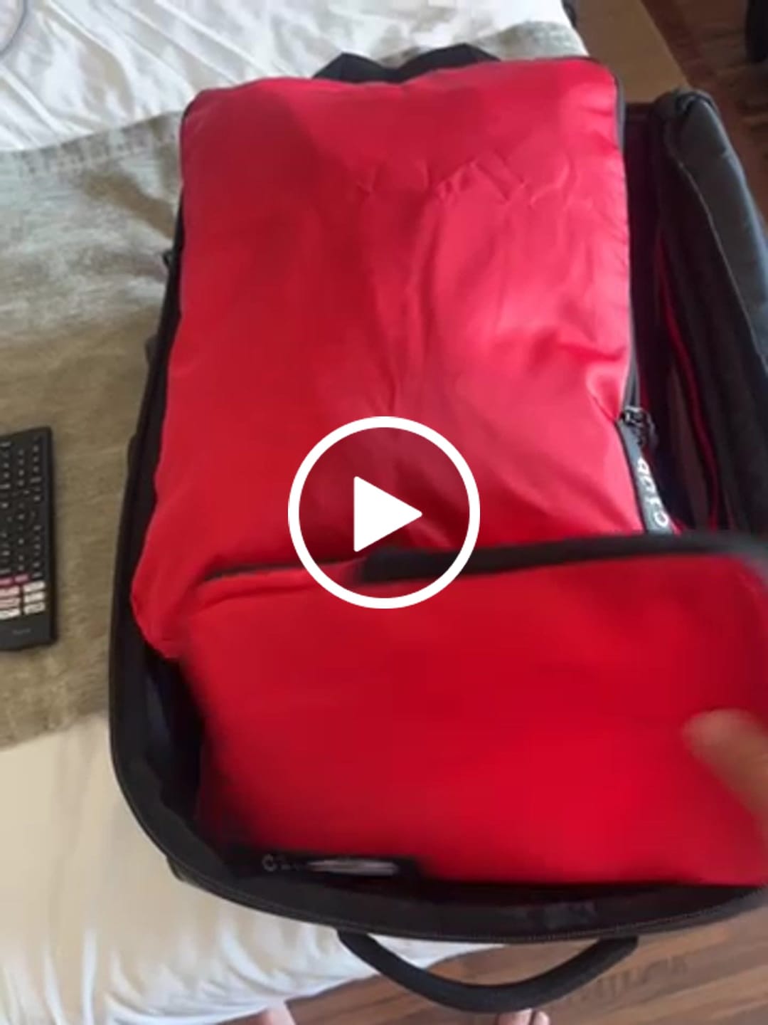 Customer video review of Compression Packing Cubes