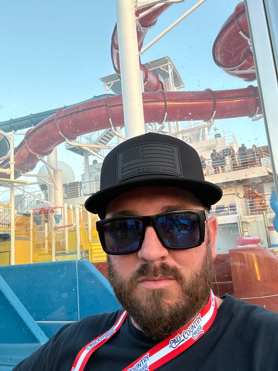 Customer photo review of 80Eighty® Onyx WrenchFlag Hat