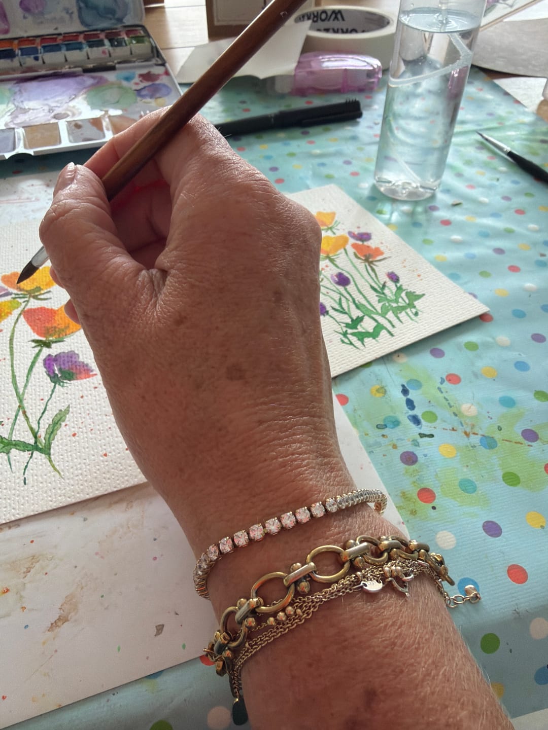 Customer photo review of Tennis Bracelet