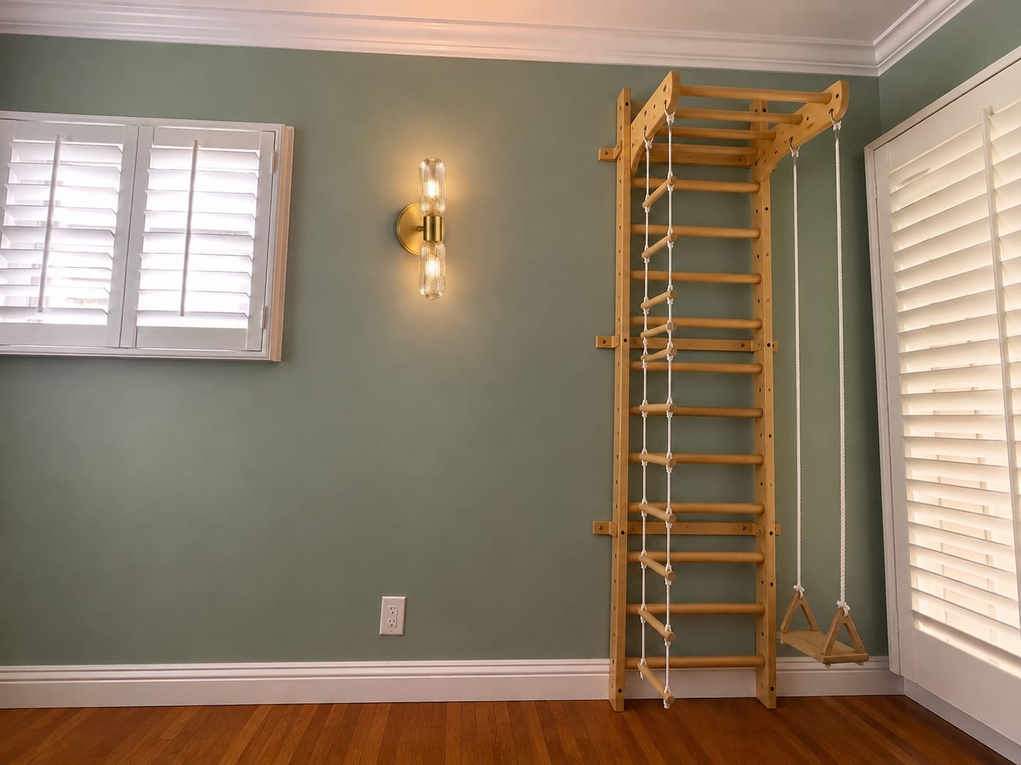 Customer photo review of Betula | Swedish Wall Ladder