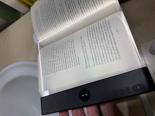 Customer photo review of ReadShine™ Ultra-Thin Reading Light