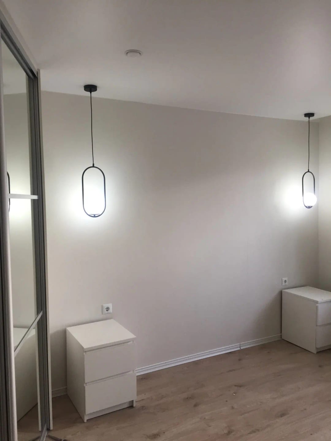 Customer photo review of Mila Pendant Light, White Glass Globe, Brass, Black or Silver, E27