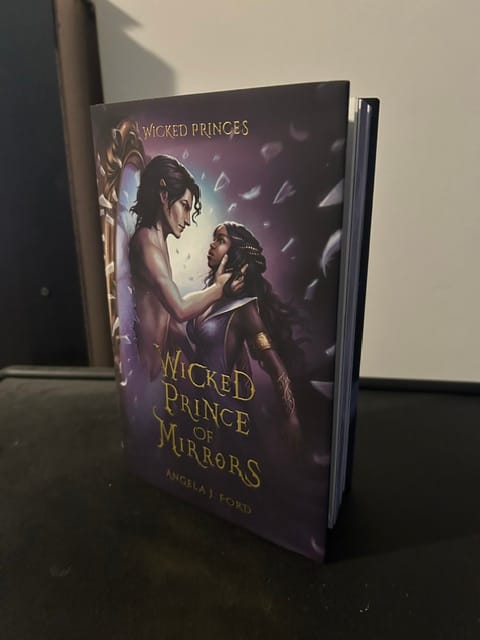 Customer photo review of Wicked Prince of Mirrors