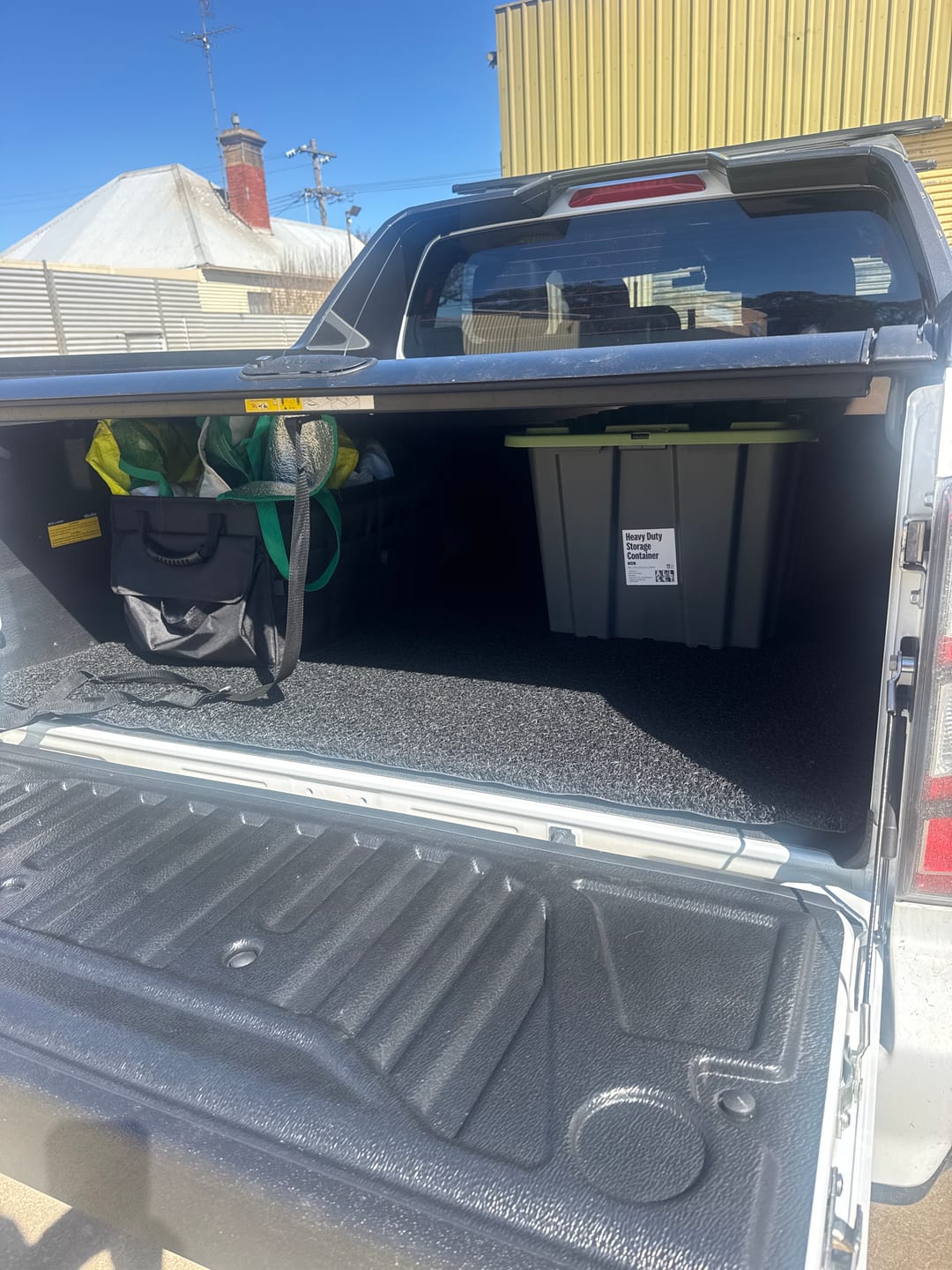 Customer photo review of for Isuzu D-Max Crew Double Cab 2020-Current, Premium Car Floor Mats