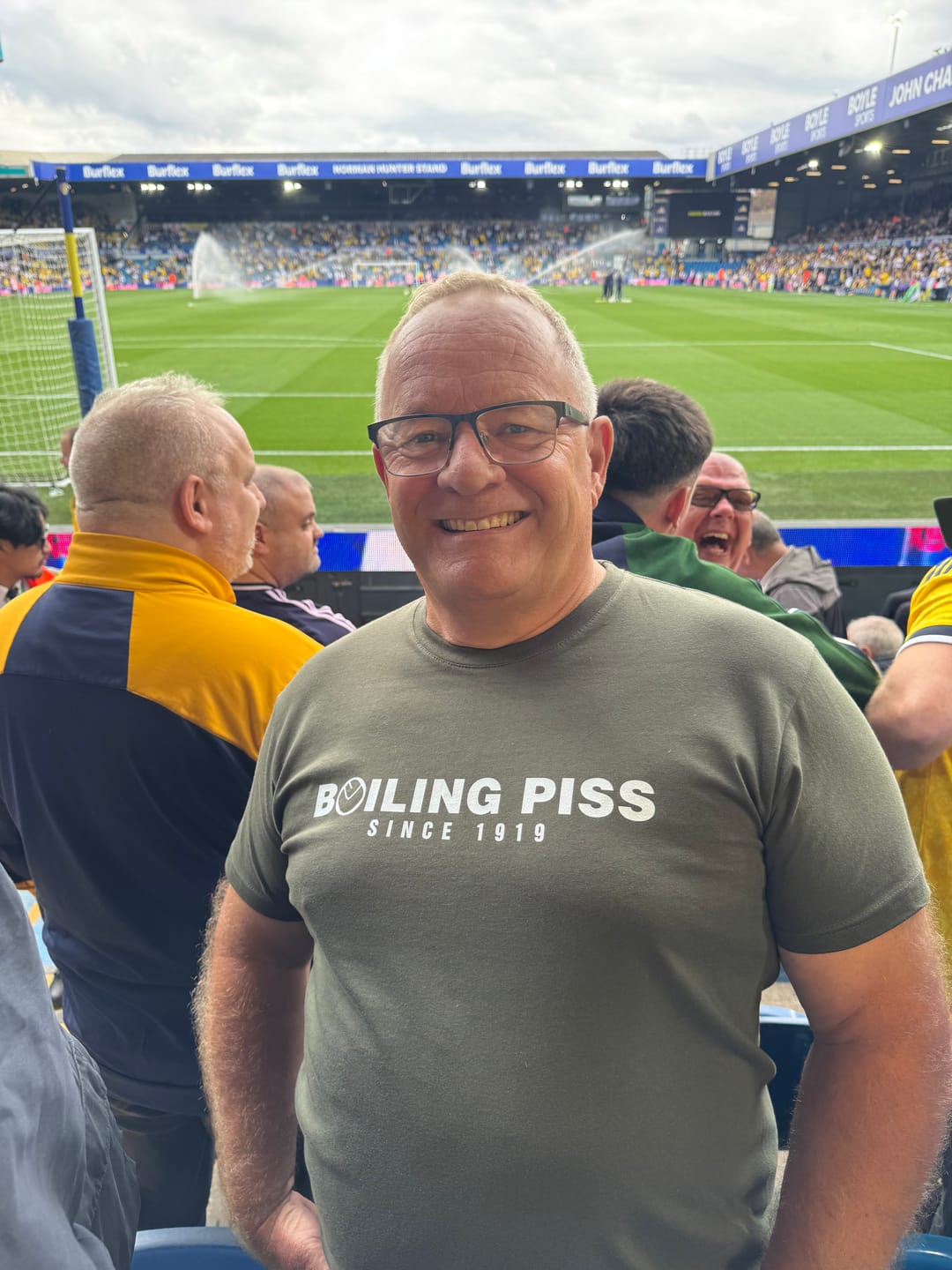 Customer photo review of Boiling Piss T-Shirt