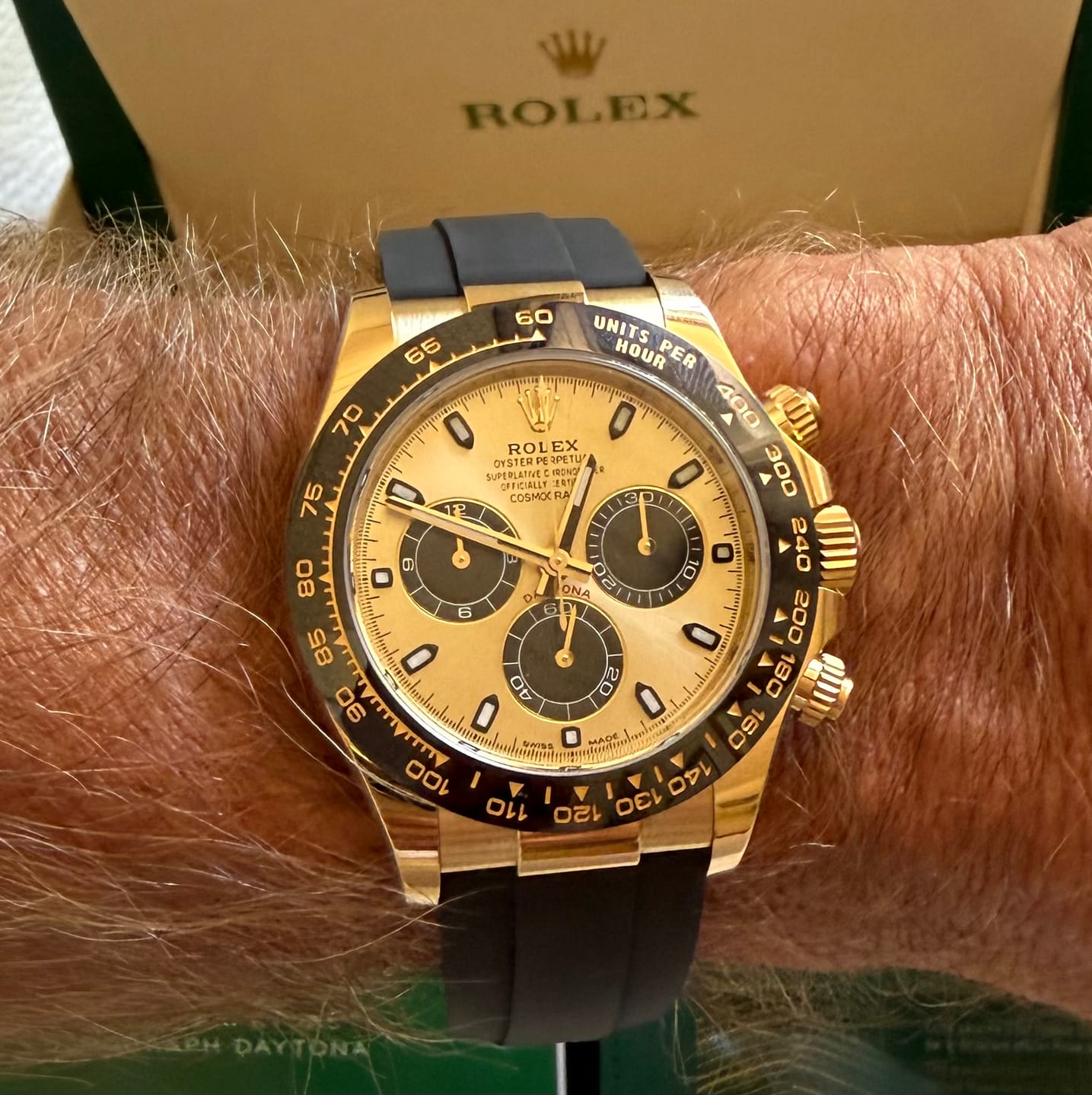 Customer photo review of Rolex Daytona Pikachu - 116518LN - Full-Set
