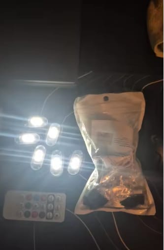 Customer photo review of Kit Pro Iluminación Ambiental LED RGB