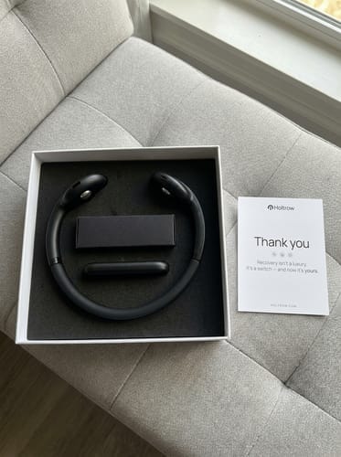 Customer photo review of Holtrow Pulse — Vagus Nerve Stimulator