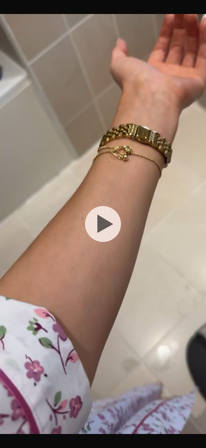 Customer photo review of Tanning Mousse