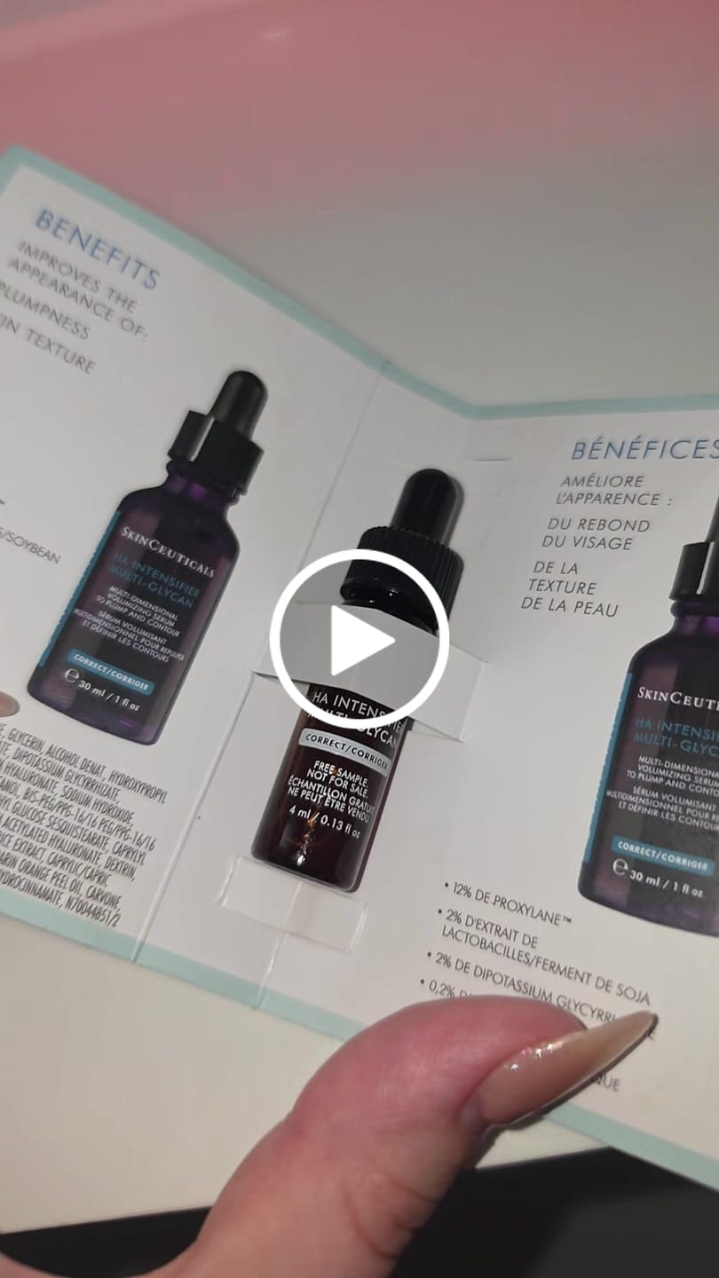 Customer video review of SkinCeuticals Sample