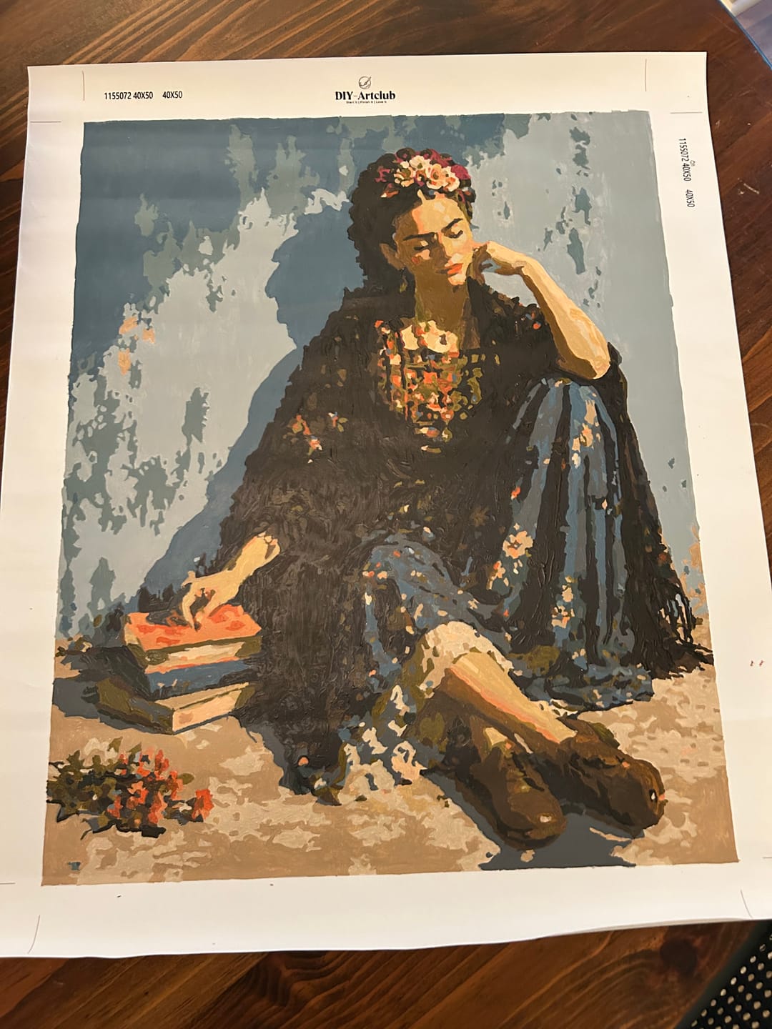 Customer photo review of Bohemian Reverie | Paint by Number