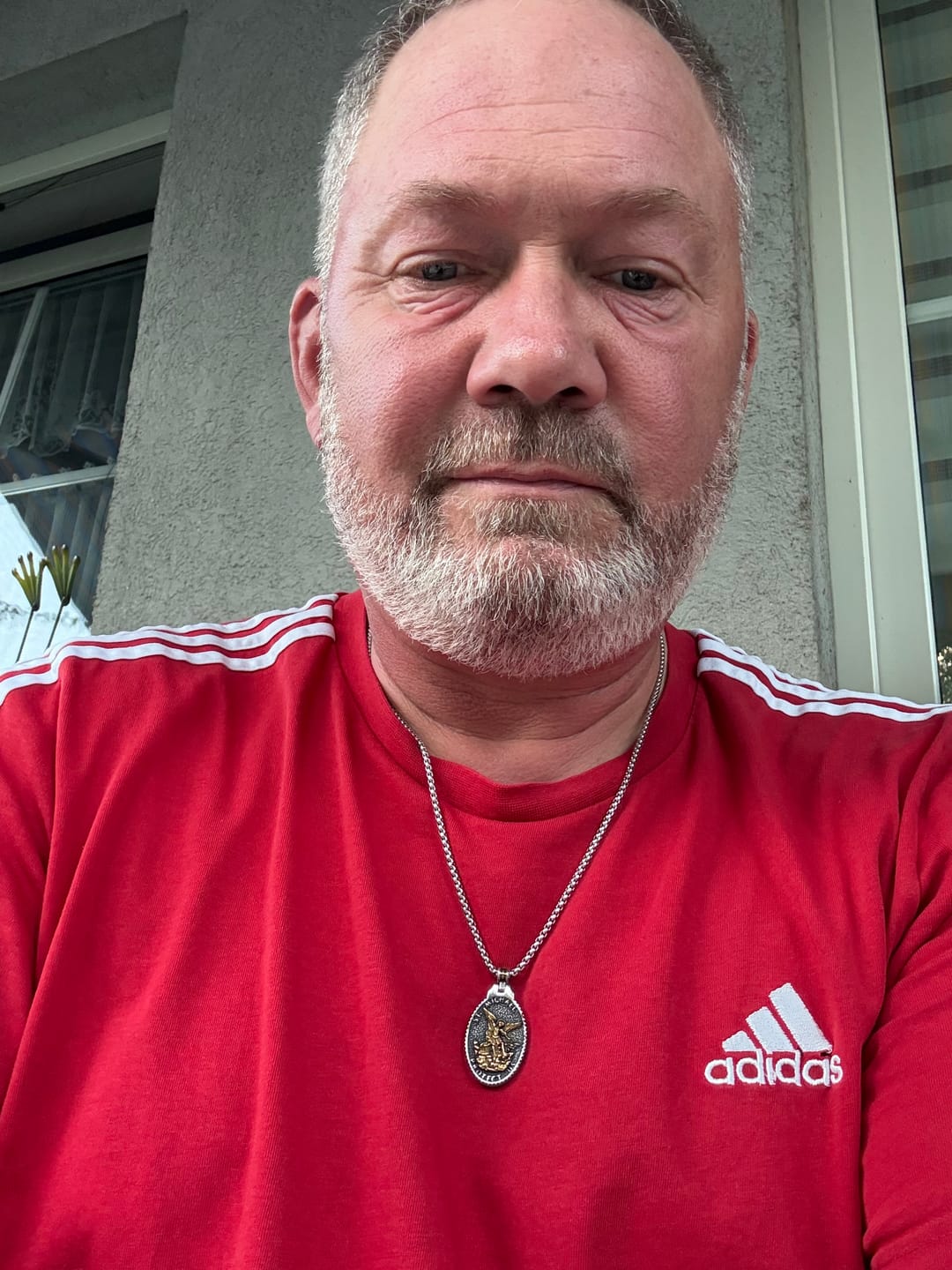 Customer photo review of ST. MICHAELS BADGE.