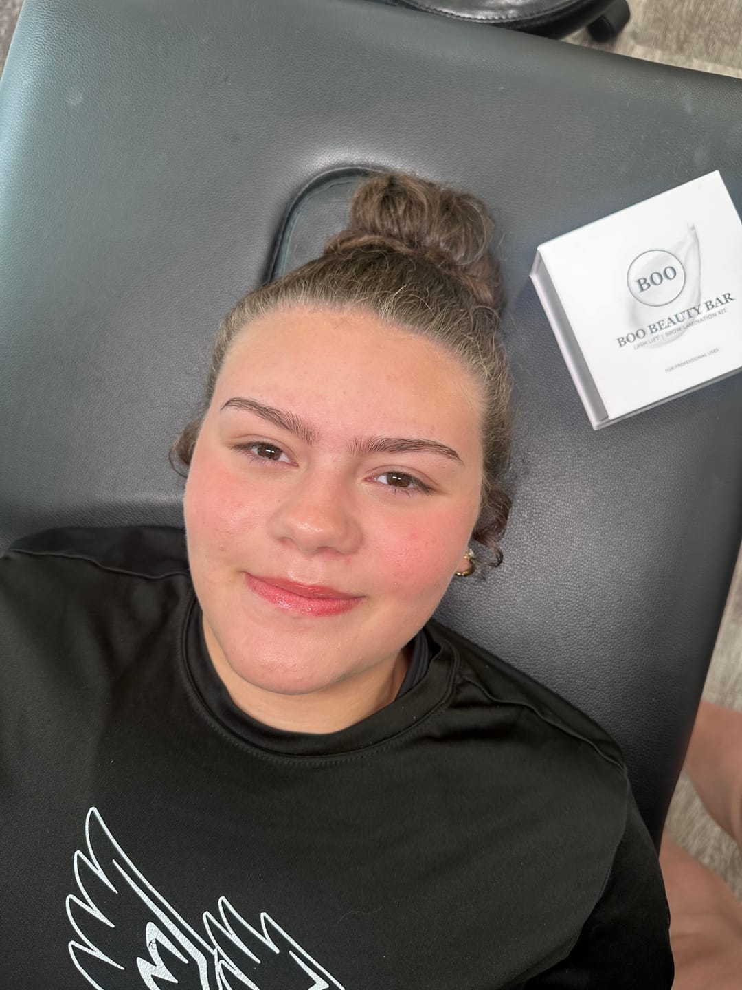 Customer photo review of Glue-Free Flexi Shields
