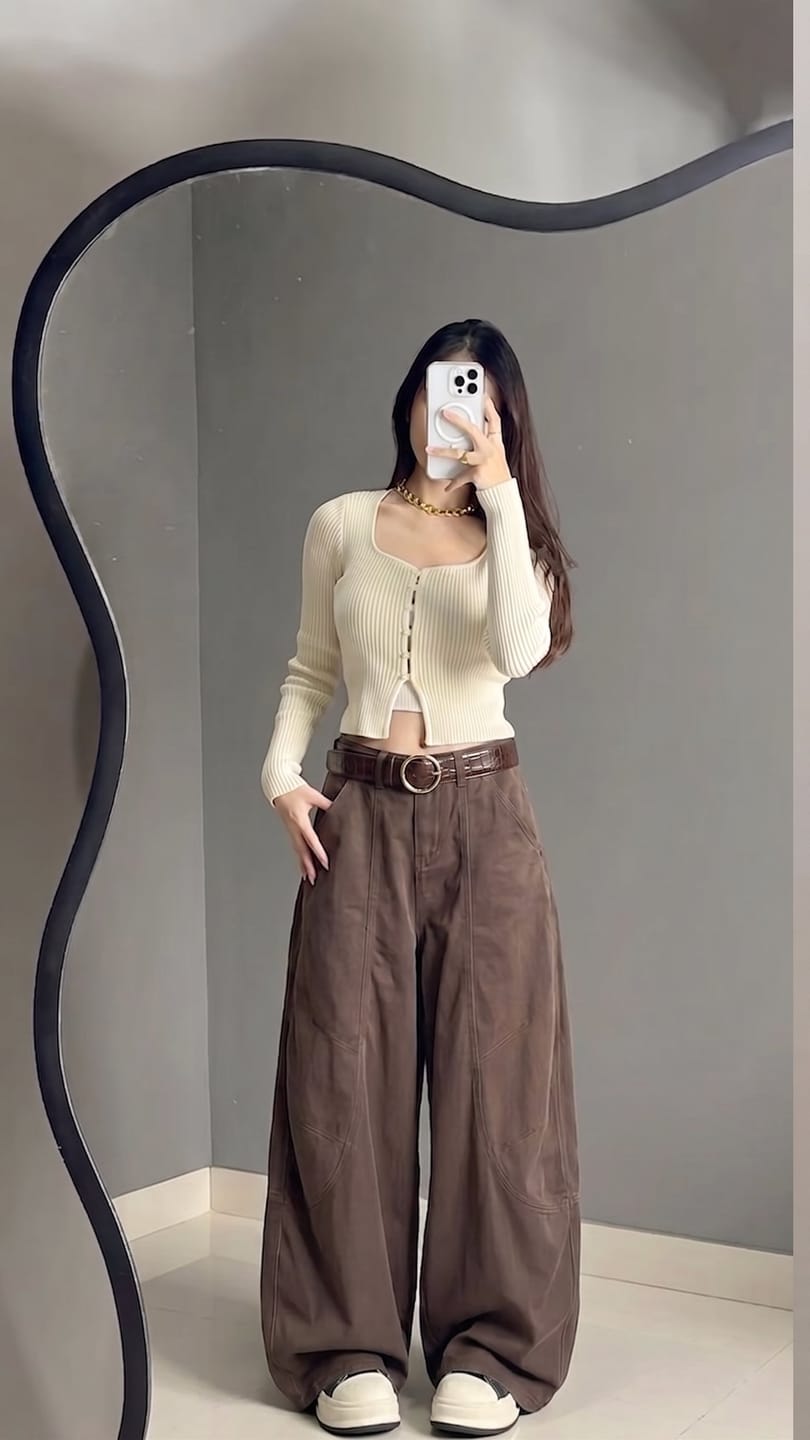 Customer photo review of Vintage Bol Paça Kot Pantolon