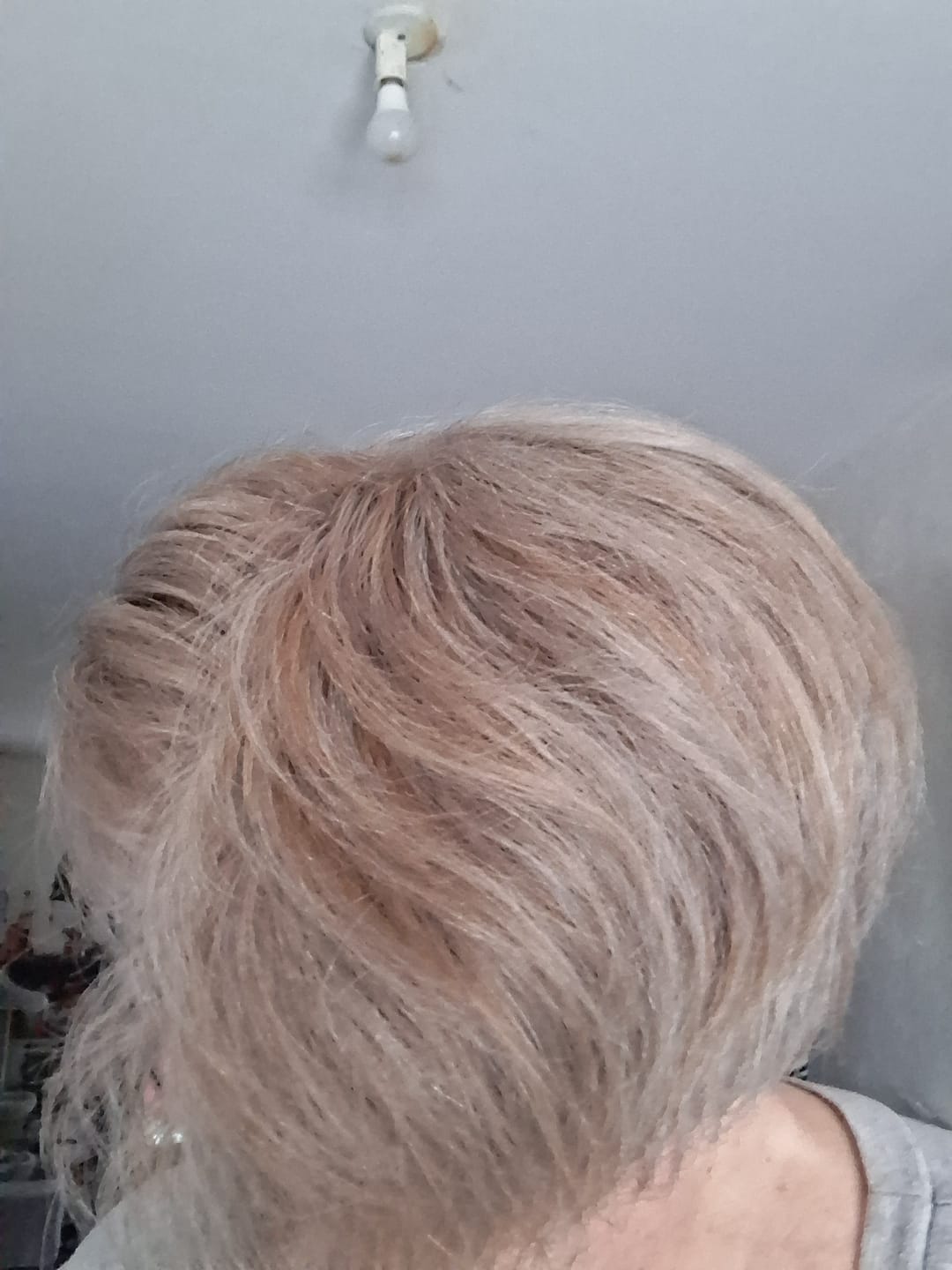 Customer photo review of Mattie White Toner - Vegan Semi-Permanent Direct Dye Hair Color Cream 210 ml