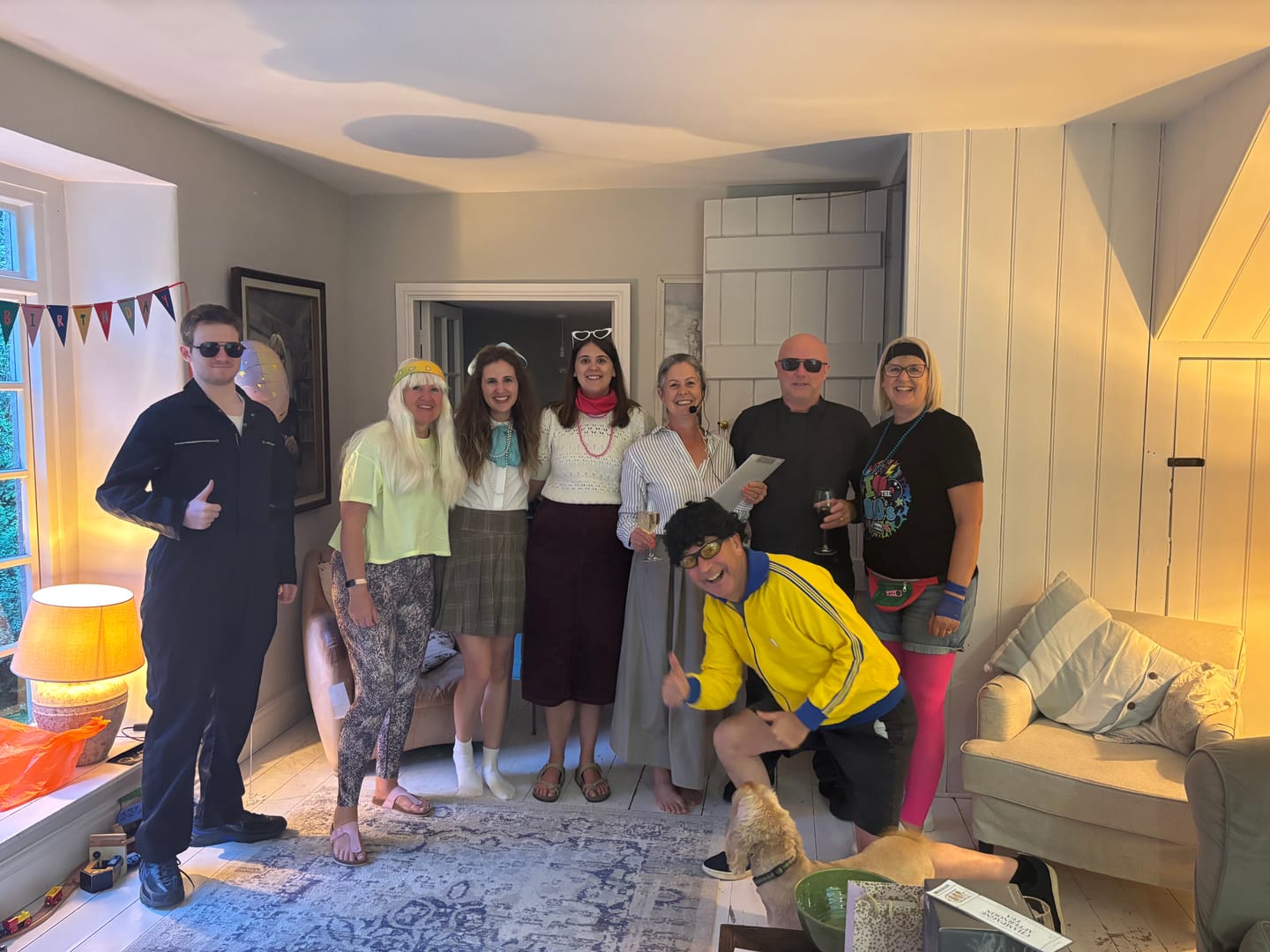 Customer photo review of 1980s Murder Mystery Game Kit
