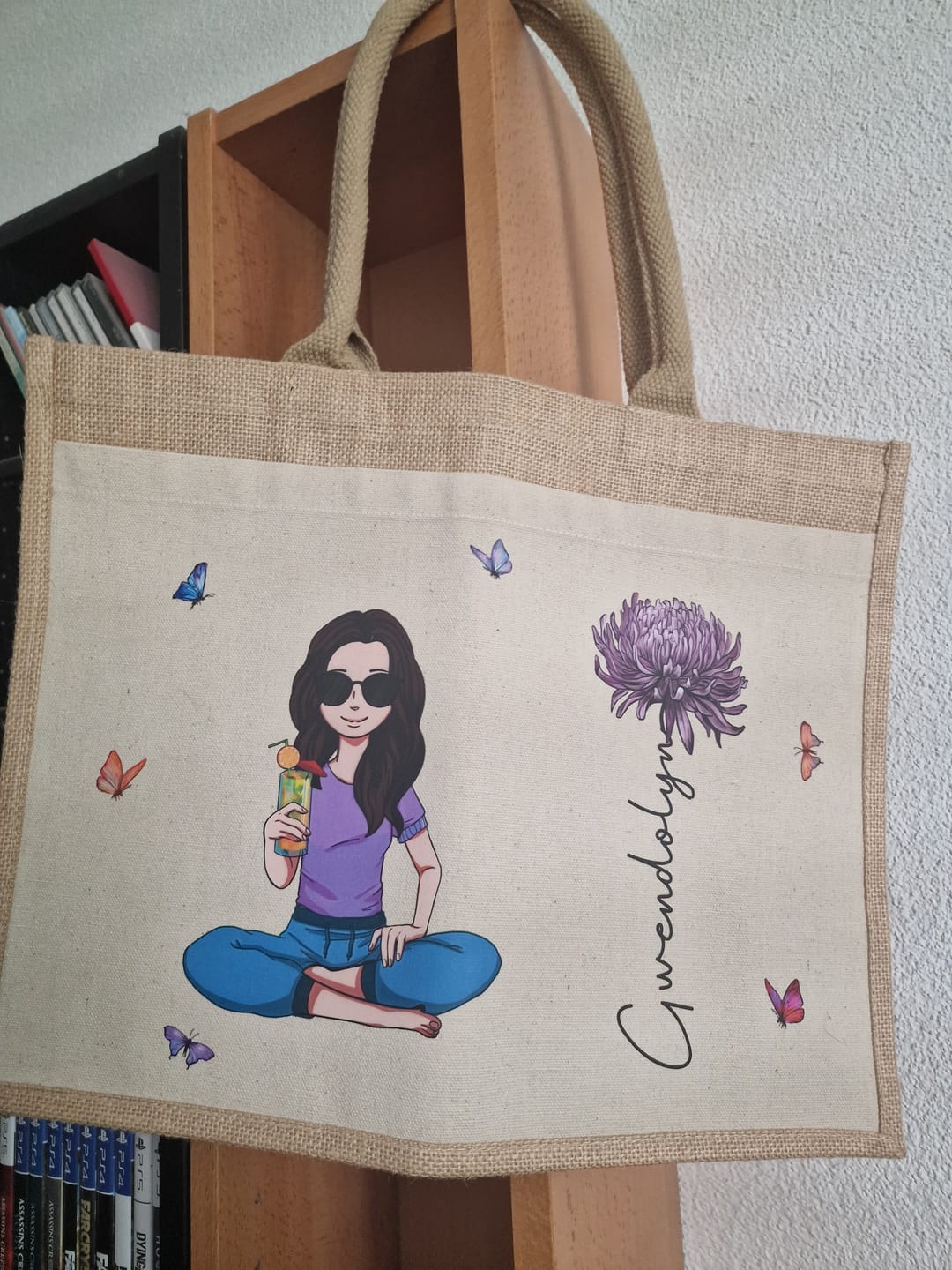 Customer photo review of Summervibes - Personalisierte Tasche für den Strand
