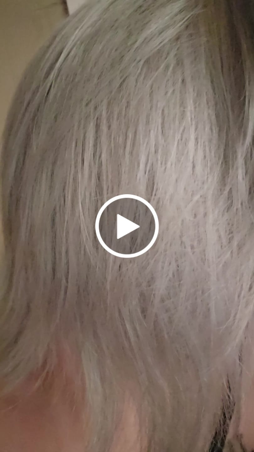 Customer video review of Charcolite™ Cool Toning Anti-Brass Conditioner with Restorative BondPlex