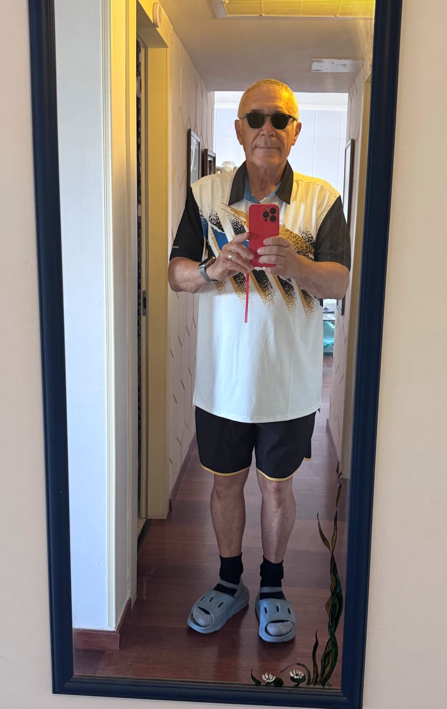 Customer photo review of Dink Responsibly – V2 Lined Training Shorts