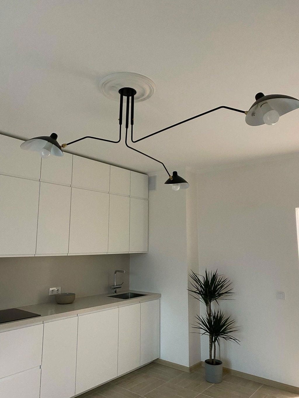 Customer photo review of Chandelier, Multi-Arm Spider, Metal and Brass, E26 / E27, 3 or 6 Heads