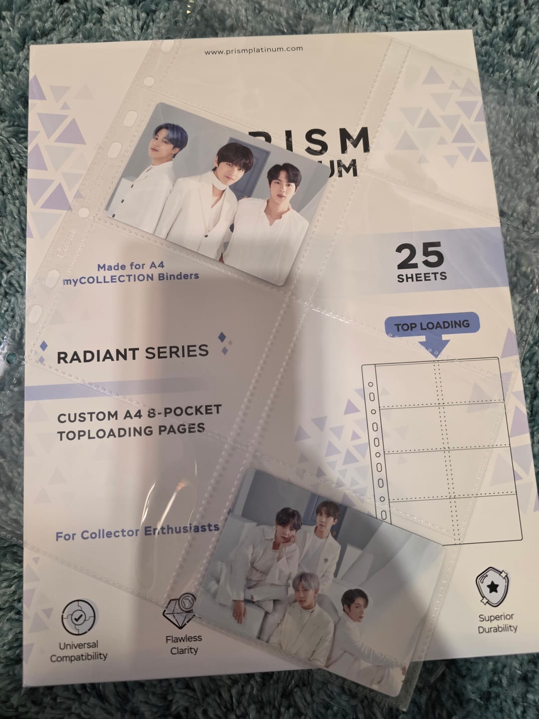 Customer photo review of [PRE-ORDER] Custom A4 8-Pocket Pages