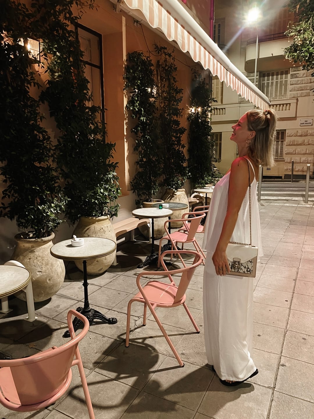 Customer photo review of Satin Hose Extra Wide