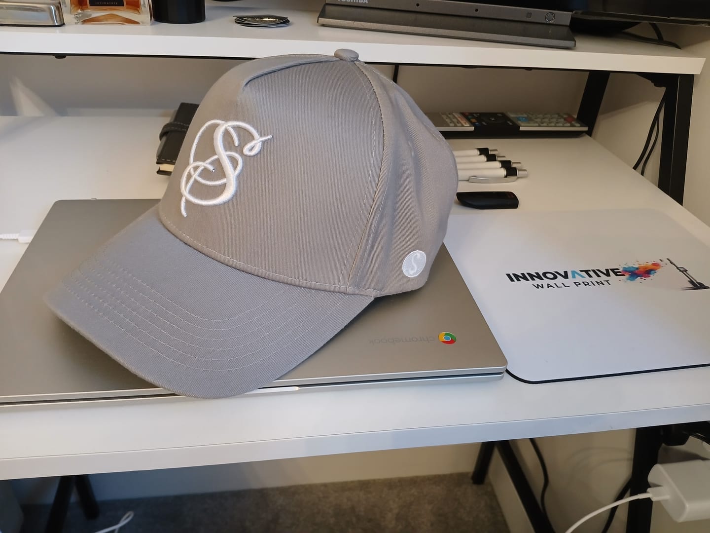 Customer photo review of Boston Baseball Cap - Grey