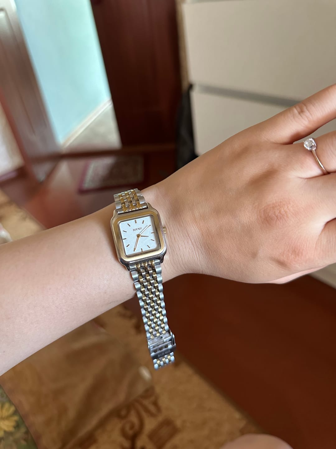 Customer photo review of Macy Gold Silver
